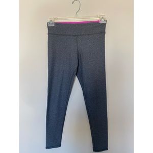 Heather Grey Capris Leggings